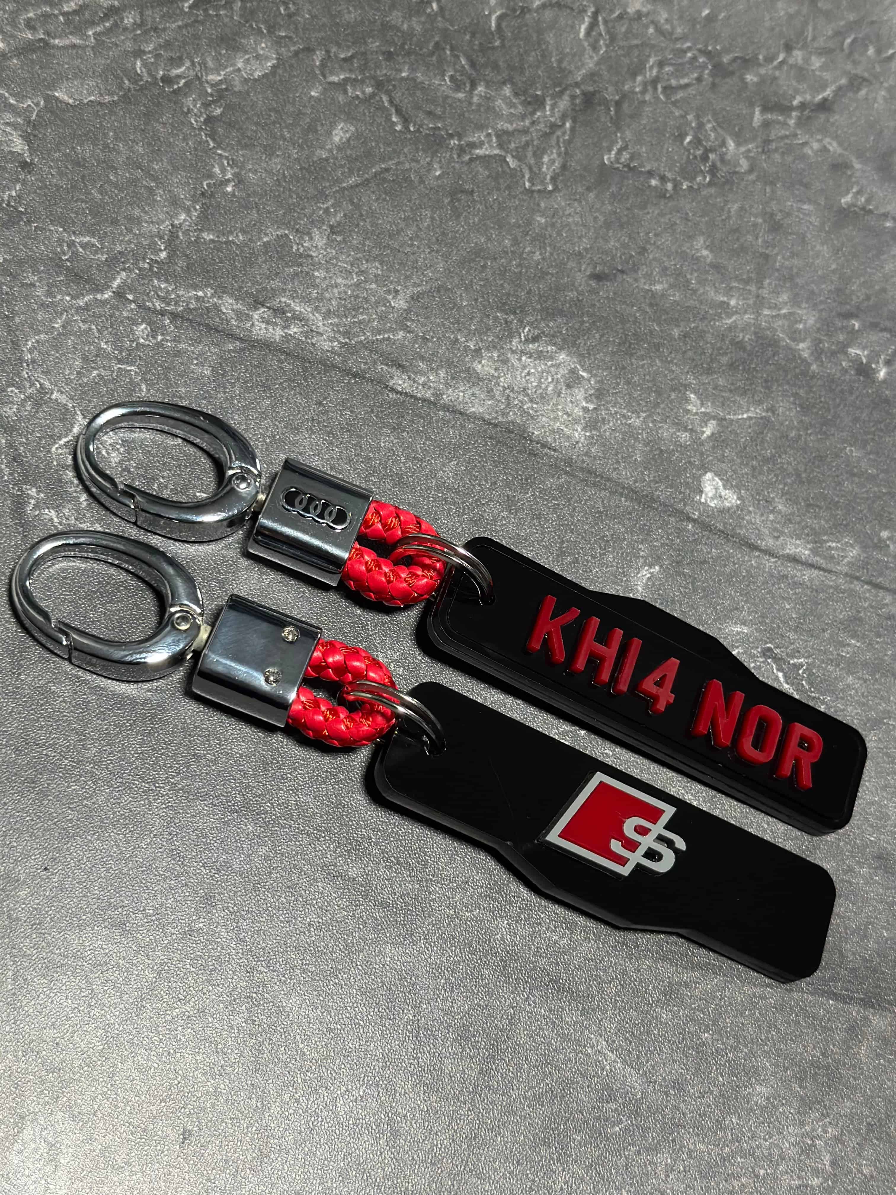 4d Number Plate Ultimate Car Keychain