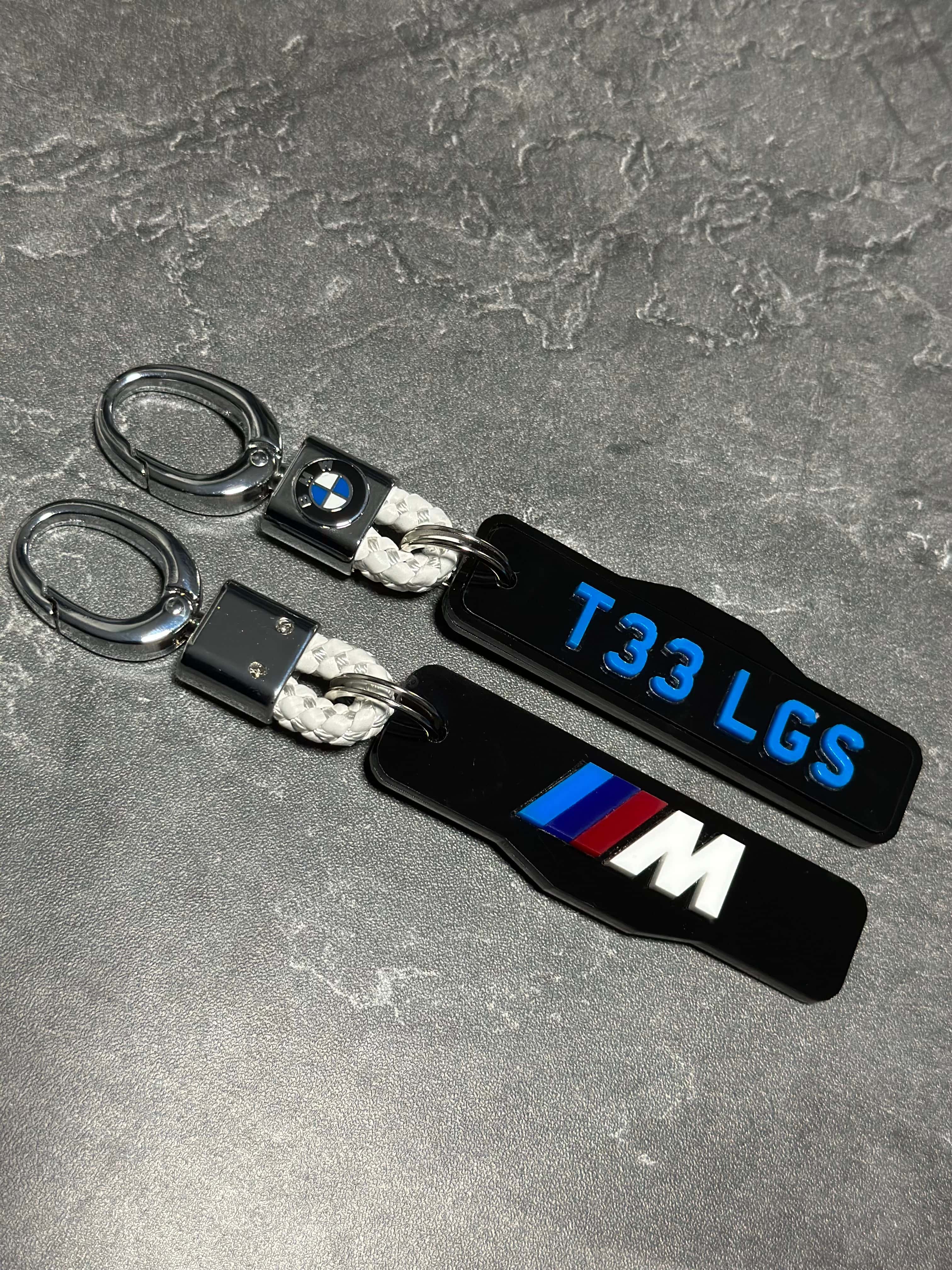 4d Number Plate Ultimate Car Keychain