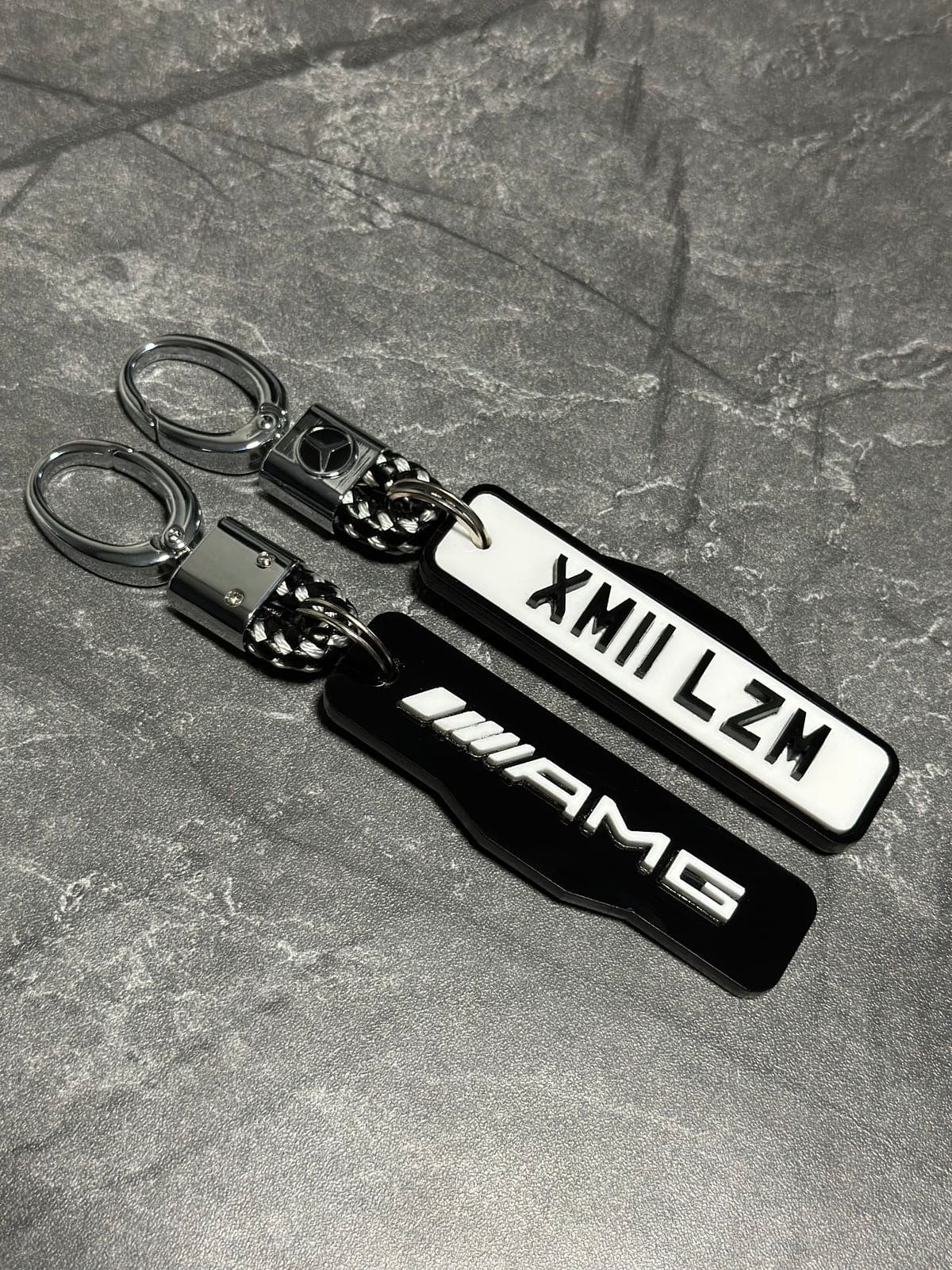 4d Number Plate Ultimate Car Keychain